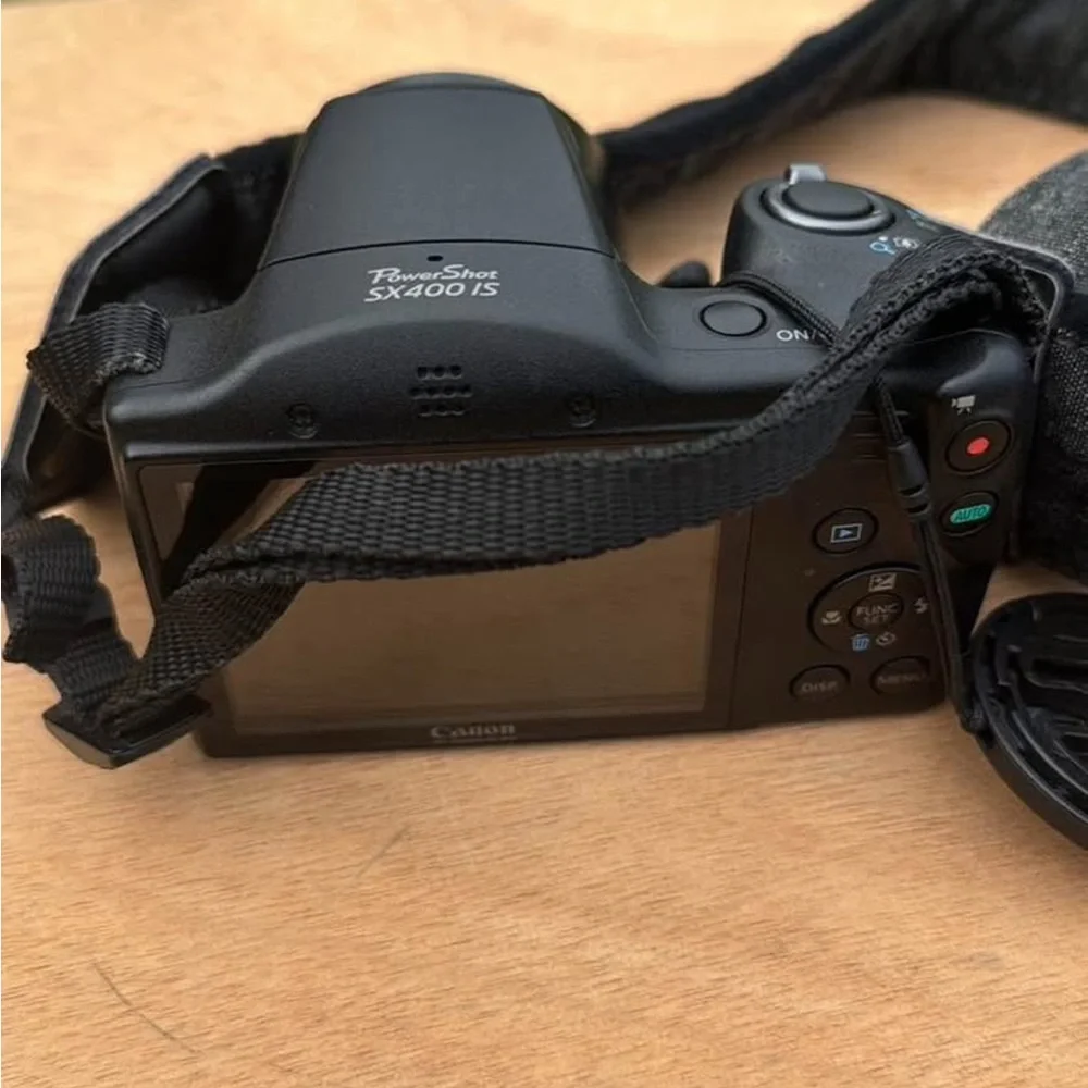 Canon Black and Silver Digital Camera